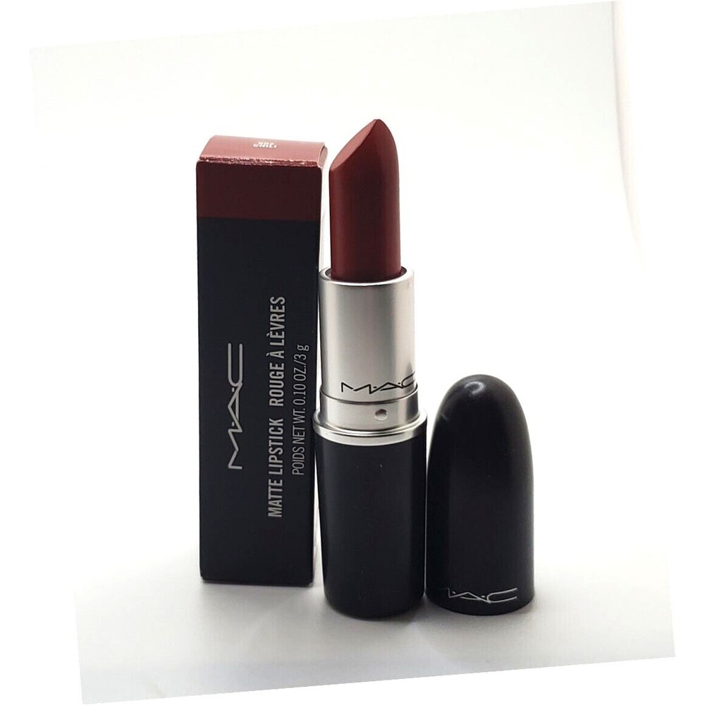 MAC CHILI #602 Lipstick  ~ Brownish Orange-Red Matte ~  New in Box 3gm